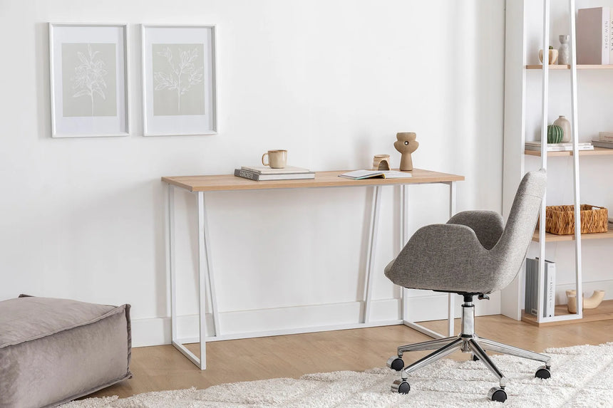 İSSA ÇALIŞMA MASASI, SAFİR MEŞE BEYAZ