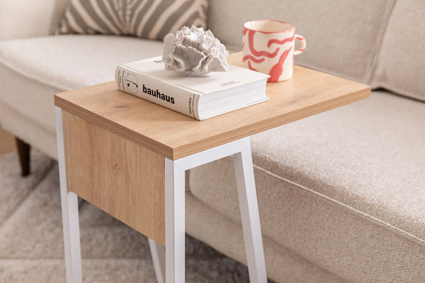 İSSA YAN SEHPA, SAFİR MEŞE BEYAZ