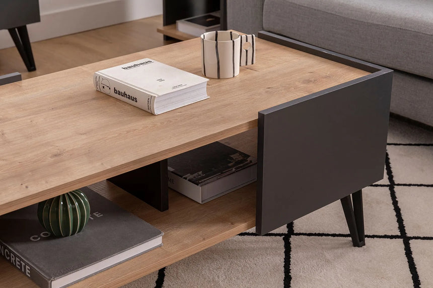 İPER ORTA SEHPA, SAFİR MEŞE ANTRASİT