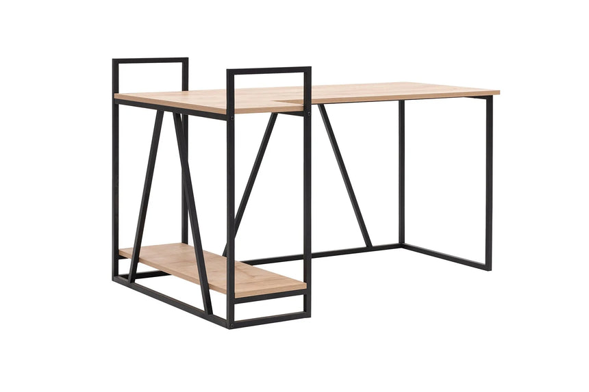 İSSA KÖŞE ÇALIŞMA MASASI, SAFİR MEŞE SİYAH