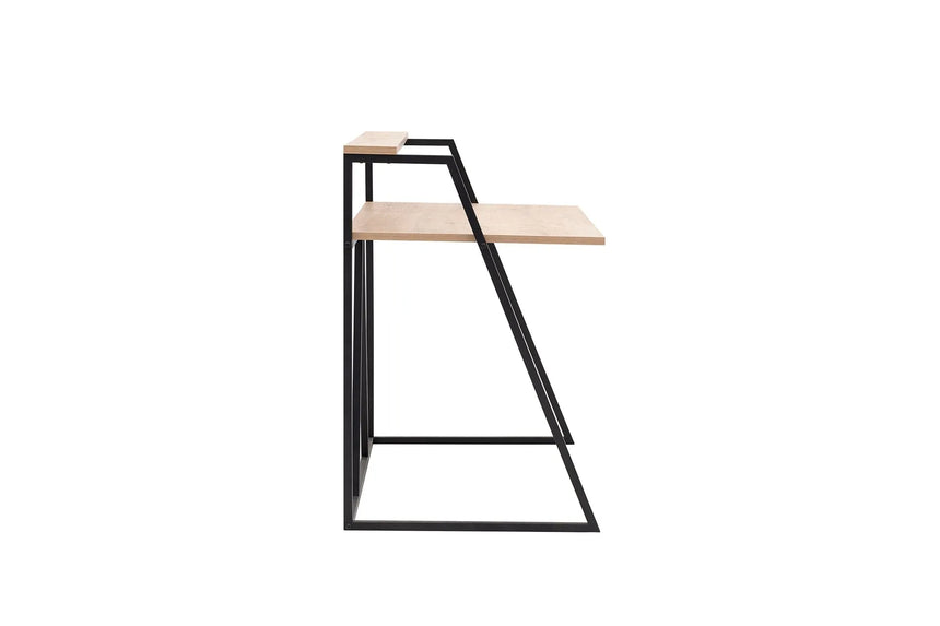 İSSA RAFLI ÇALIŞMA MASASI, SAFİR MEŞE SİYAH