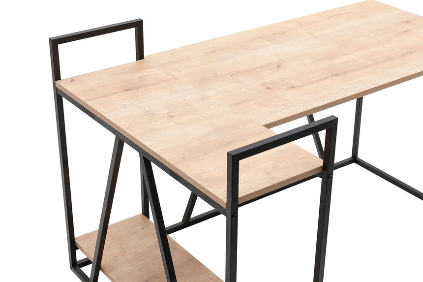 İSSA KÖŞE ÇALIŞMA MASASI, SAFİR MEŞE SİYAH