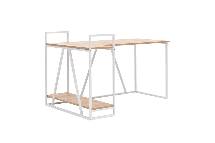 İSSA KÖŞE ÇALIŞMA MASASI, SAFİR MEŞE BEYAZ