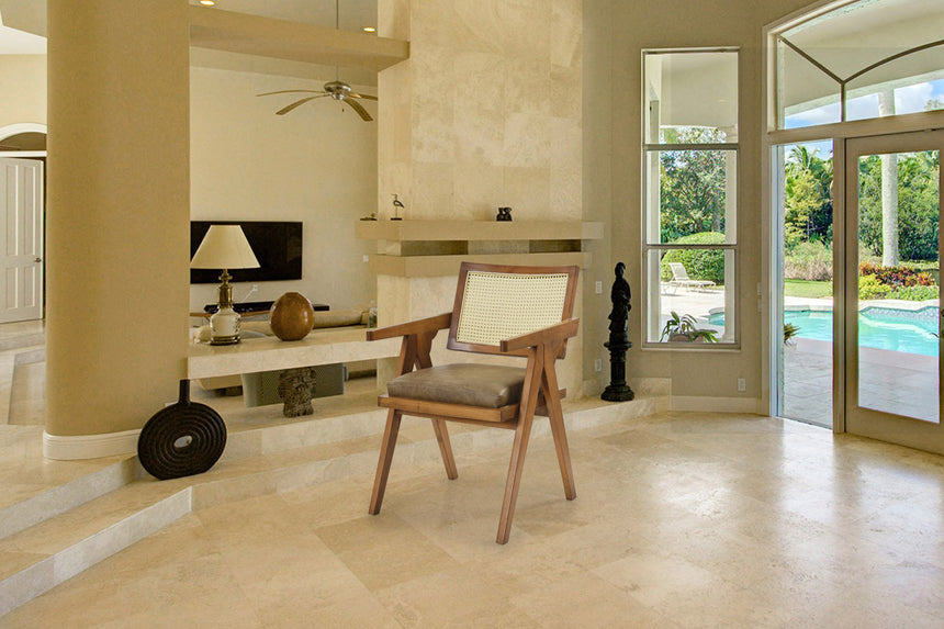 Frame Hazeranlı Ahşap Ayaklı Sandalye