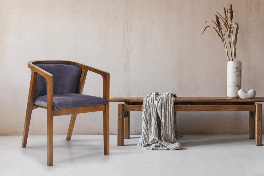 Grain Ahşap Ayaklı Sandalye