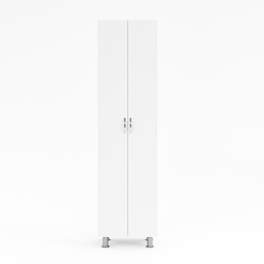 Luno 2 Kapaklı 8 Raflı Çok Amaçlı Dolap