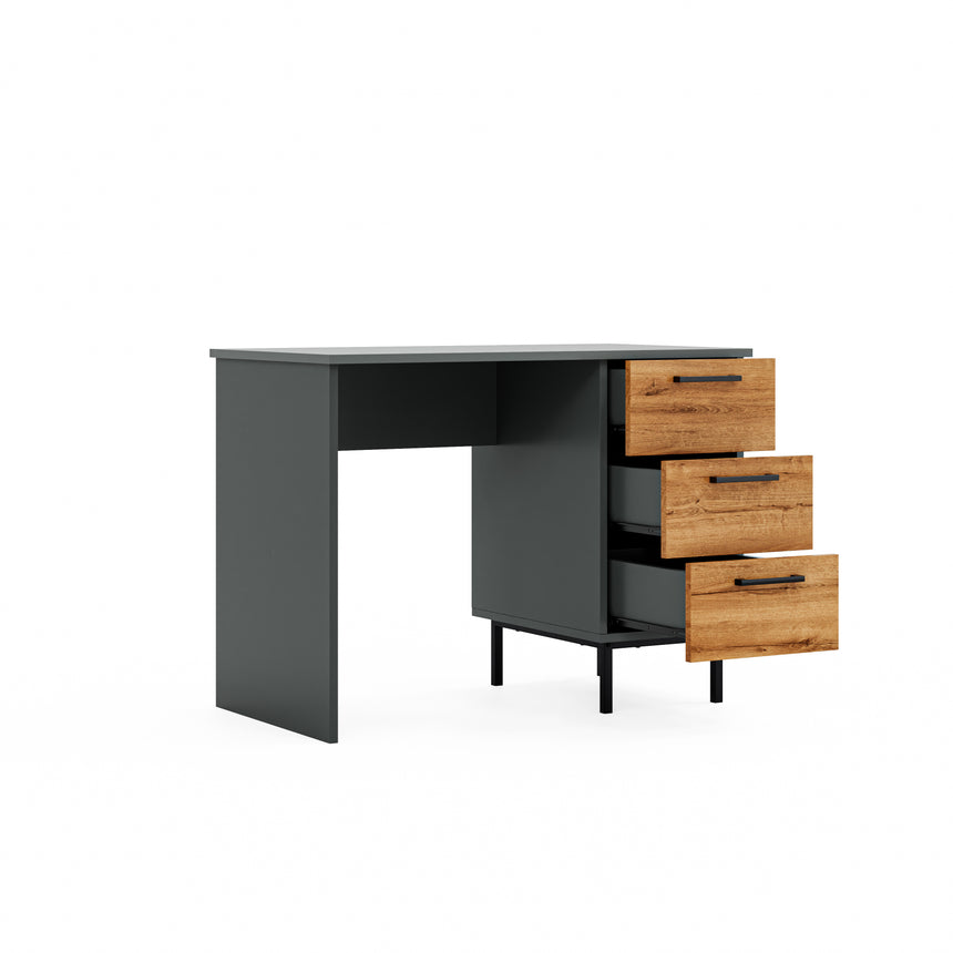 Volga 3 Çekmeceli Çalışma Masası 100 CM