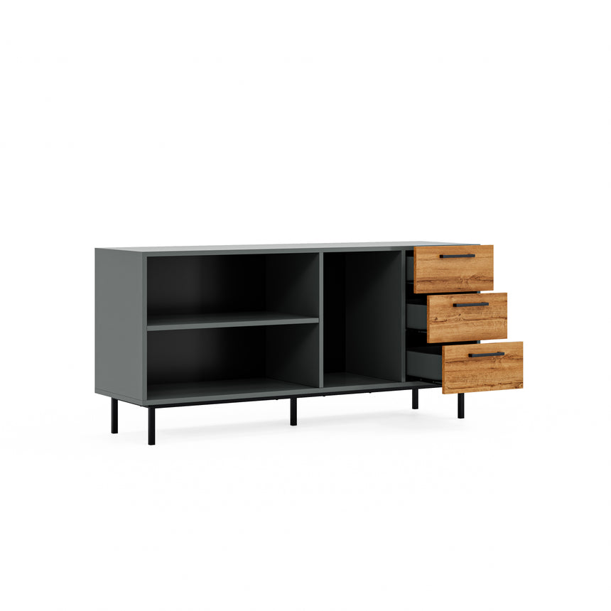 Volga 3 Kapaklı ve 3 Çekmeceli Konsol 150 CM