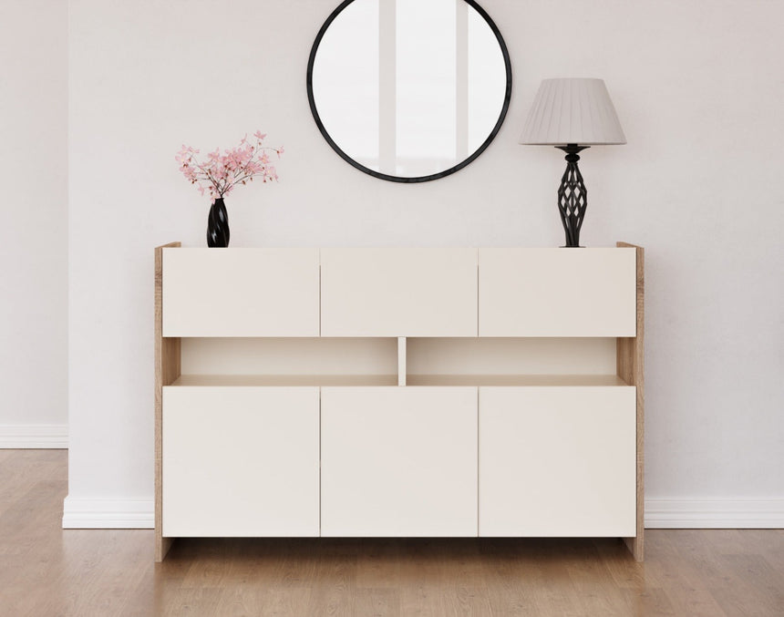 Cora 3 Drawers & 3 Doors Dresser