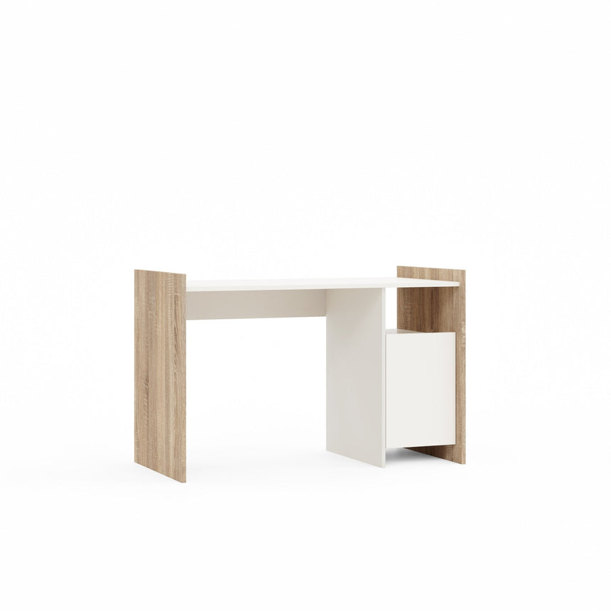 Cora Desk with Shelf & Cover