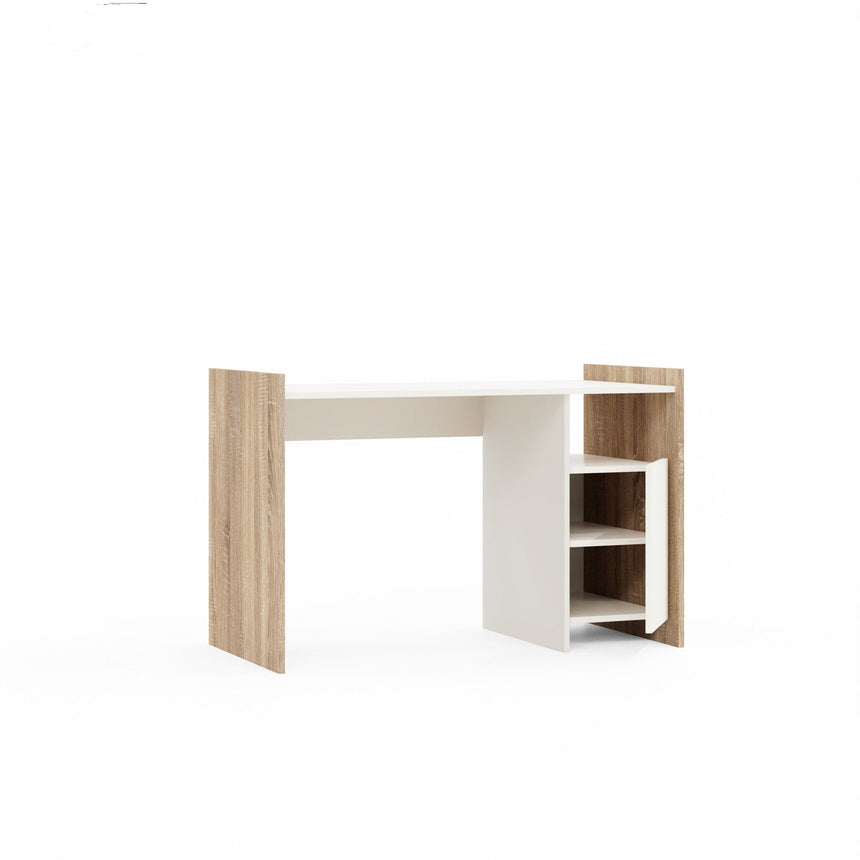 Cora Desk with Shelf & Cover