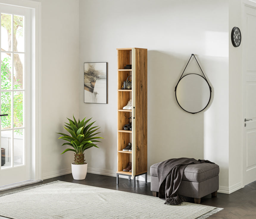 Lumo 6 Raflı Çok Amaçlı Dolap