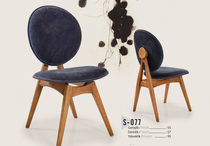 Vienna Ahşap Ayaklı Sandalye