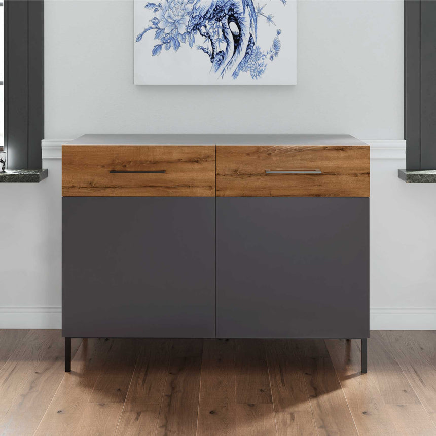 Volga 2 Kapaklı ve 2 Çekmeceli Şifonyer