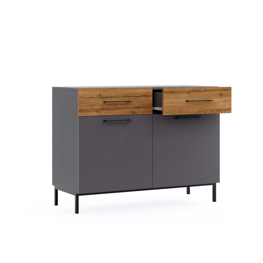 Volga 2 Kapaklı ve 2 Çekmeceli Şifonyer