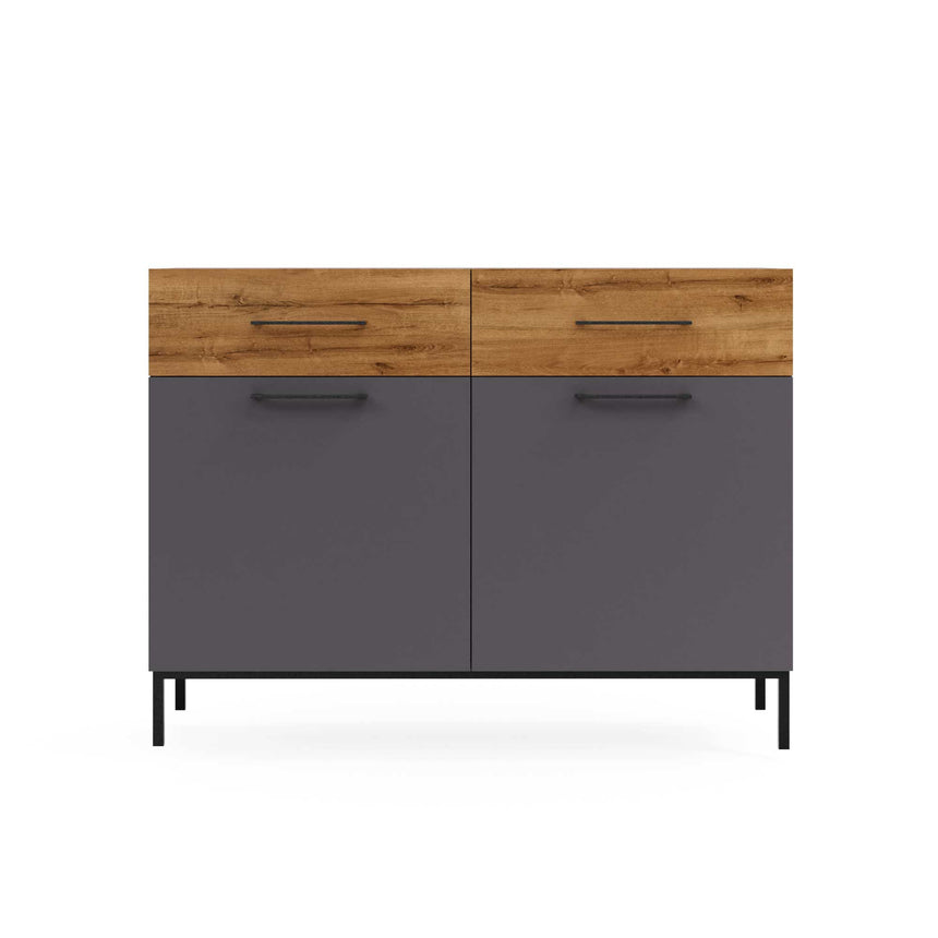 Volga 2 Kapaklı ve 2 Çekmeceli Şifonyer