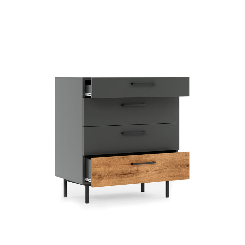 Volga 4 Çekmeceli Şifonyer