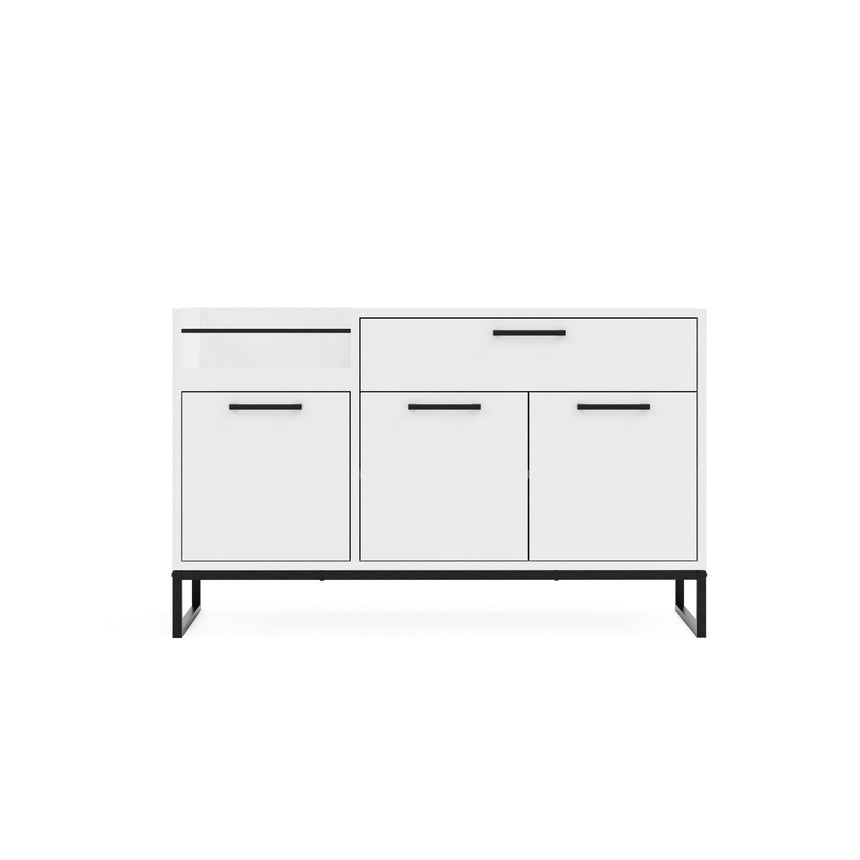 Yukon 3 Kapaklı & Çekmeceli Konsol Beyaz - furmetmoduler