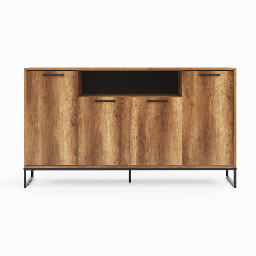 Yukon 4 Kapaklı ve Raflı Konsol