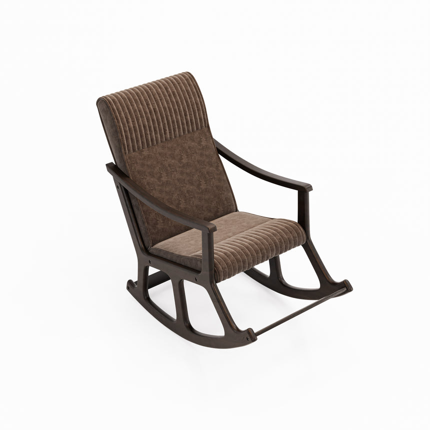 Cozy Rocking Chair &amp; Lounge Chair &amp; Bergere &amp; Tv Chair / Brown Cushion