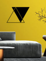 Balance of Triangles Metal Duvar Dekorasyonu