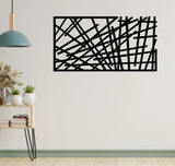 Nested Lines Metal Duvar Dekorasyonu