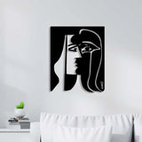 Picasso'nun Evreni Metal Duvar Dekorasyonu