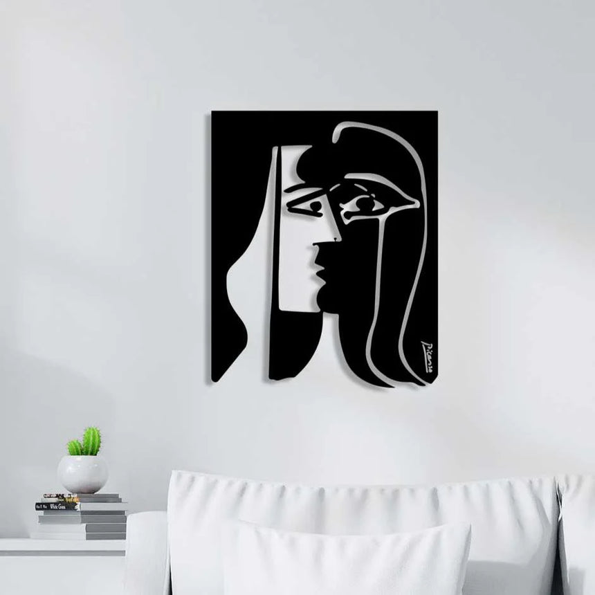 Picasso'nun Evreni Metal Duvar Dekorasyonu