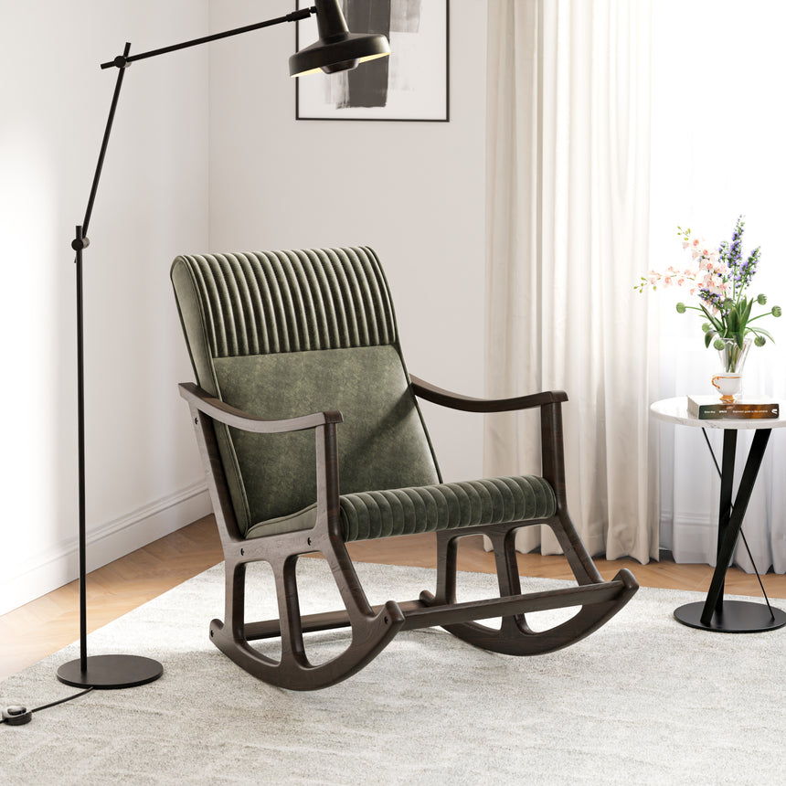Cozy Rocking Chair &amp; Lounge Chair &amp; Bergere &amp; Tv Chair / Brown Cushion