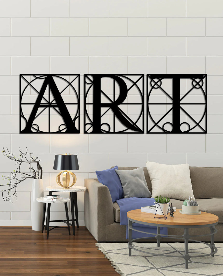 Kroki Art Metal Duvar Dekorasyonu