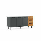 Volga Console with 3 Doors &amp; 3 Drawers