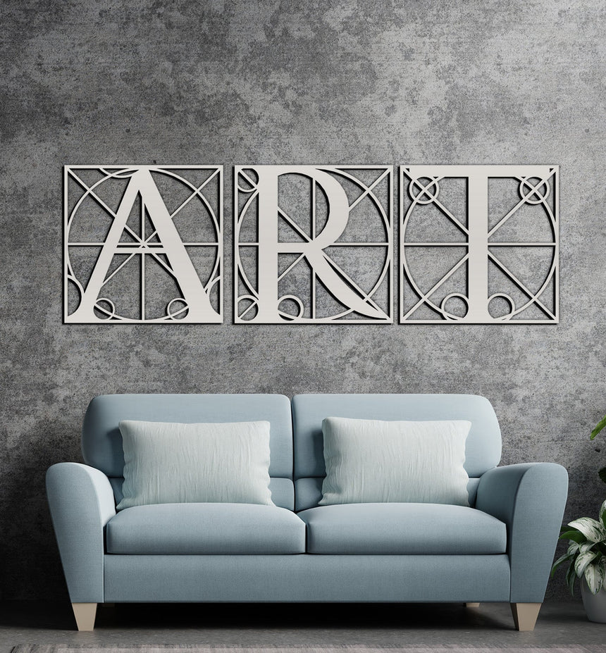Kroki Art Metal Duvar Dekorasyonu