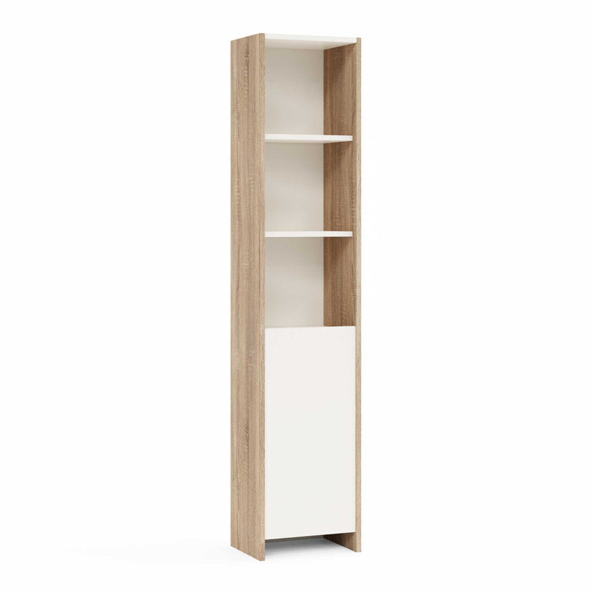 Cora Bookshelf with 3 Shelves &amp; Covers