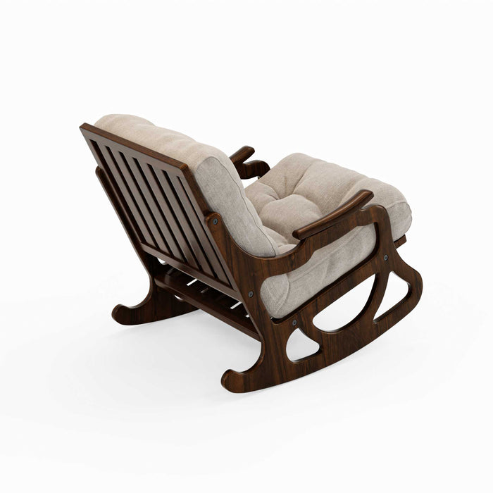 Cozy Sallanan Sandalye & Dinlenme Koltuğu & Berjer & Tv Koltuğu / Açık Bej Minder - furmetmoduler