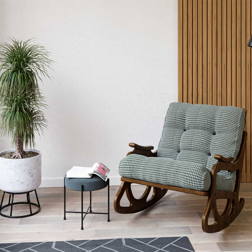 Cozy Sallanan Sandalye & Dinlenme Koltuğu & Berjer & Tv Koltuğu / Haki Kazayağı Minder - furmetmoduler